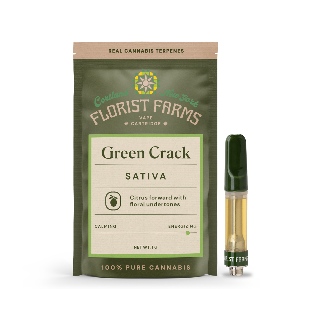 Florist Farms | Green Crack | Vape Cartridge | 1g