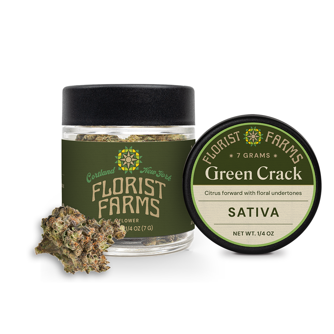 Florist Farms | Flower Jar, 7.0g | Green Crack
