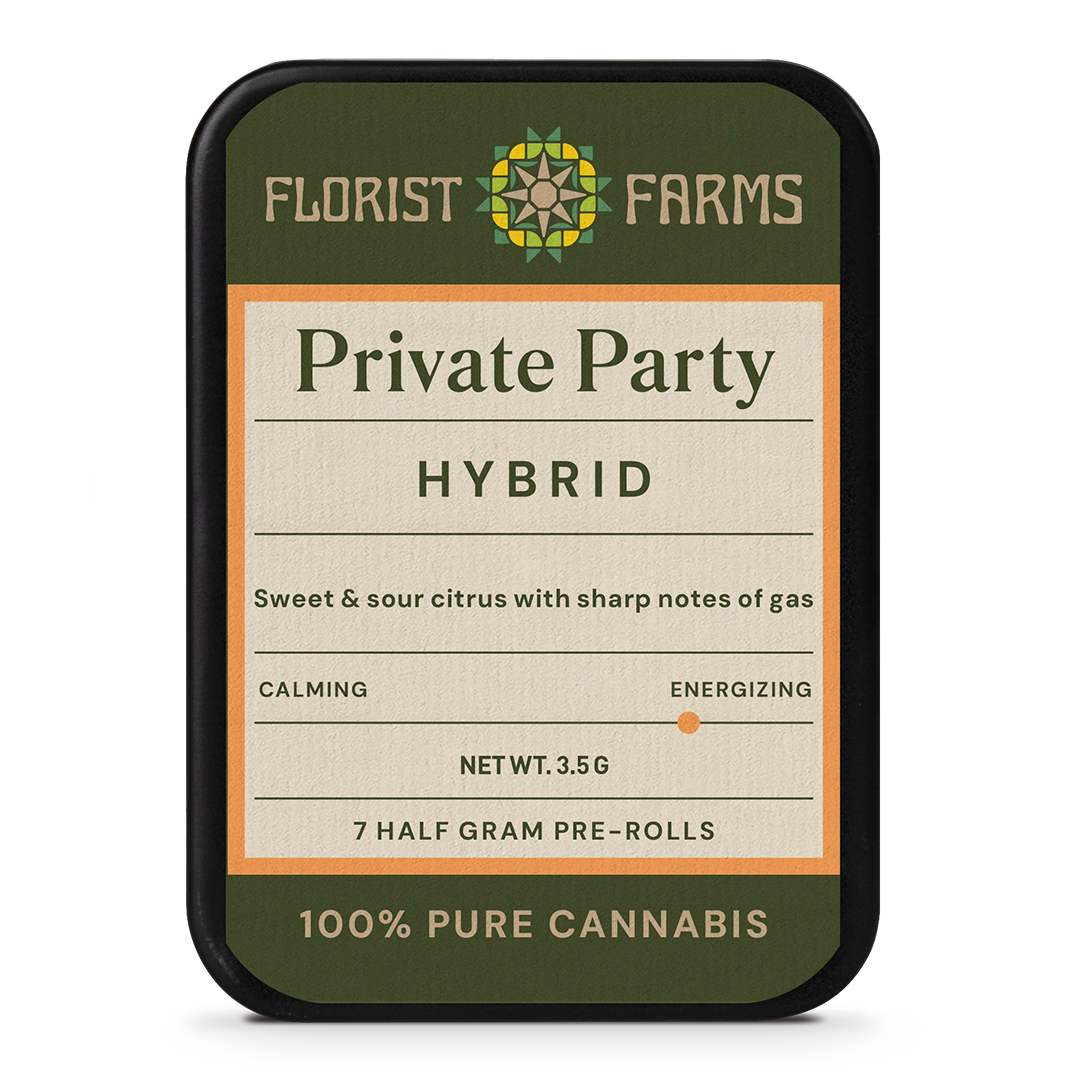 Florist Farms | Private Party | 1/2 Gram Joints | 7pk