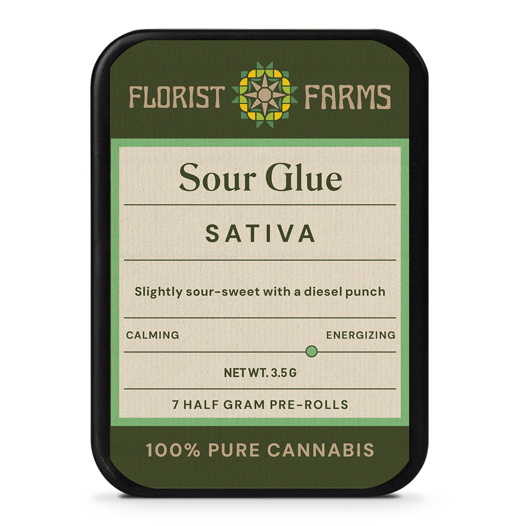 Florist Farms | Sour Glue | 1/2 Gram Joints | 7pk