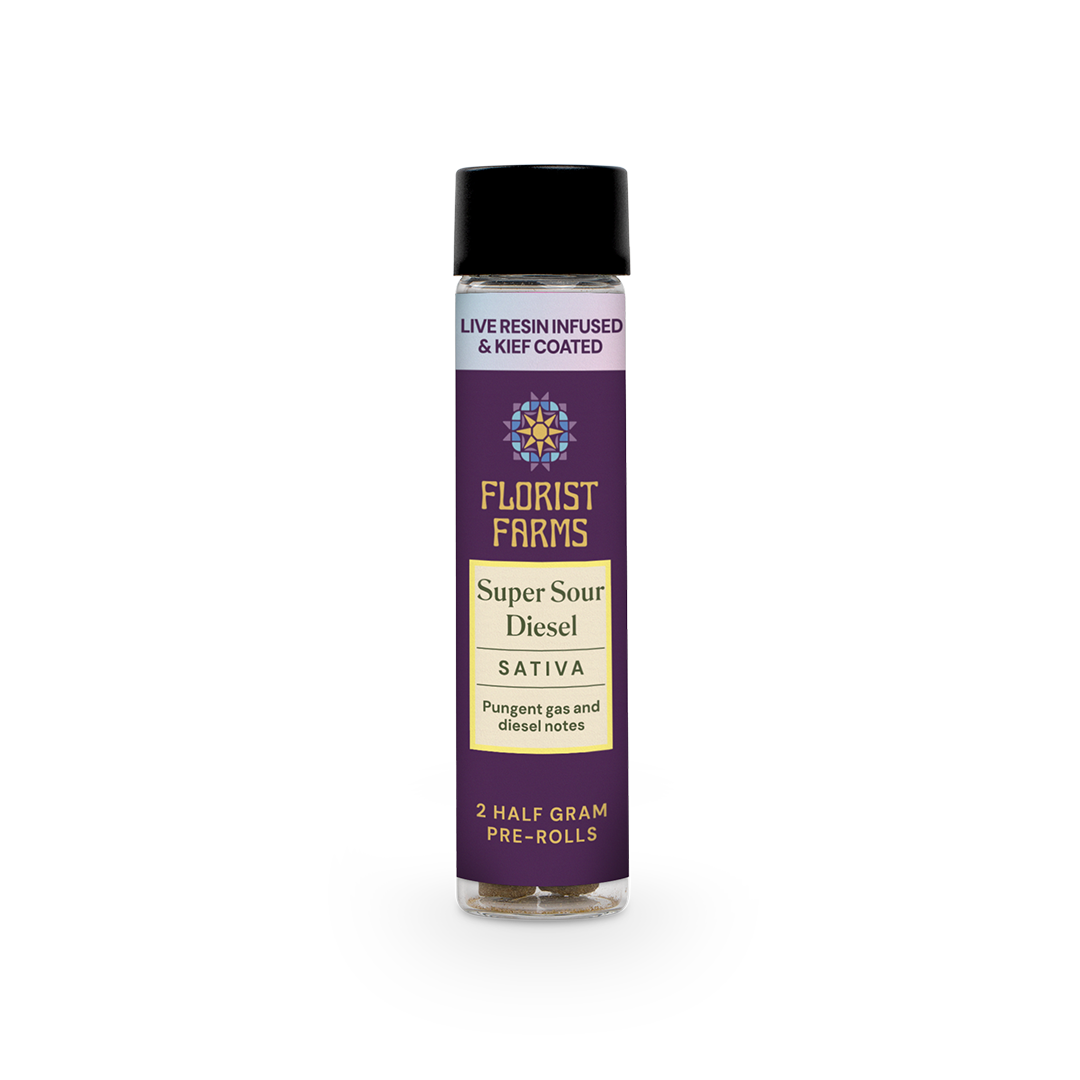 Florist Farms | Super Sour Diesel | 1/2 Gram Joint | 2pk