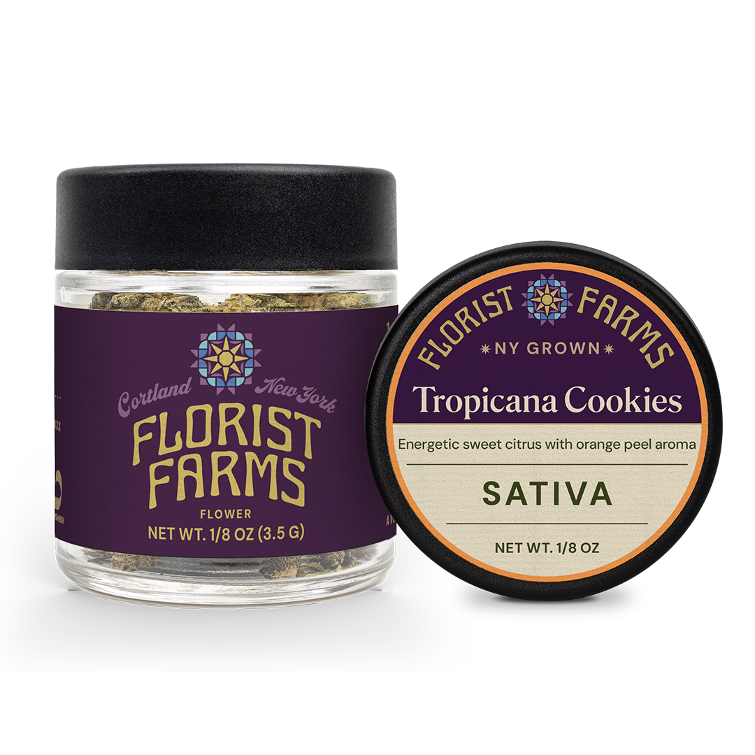 Florist Farms | Flower Jar, 3.5g | Tropicana Cookies