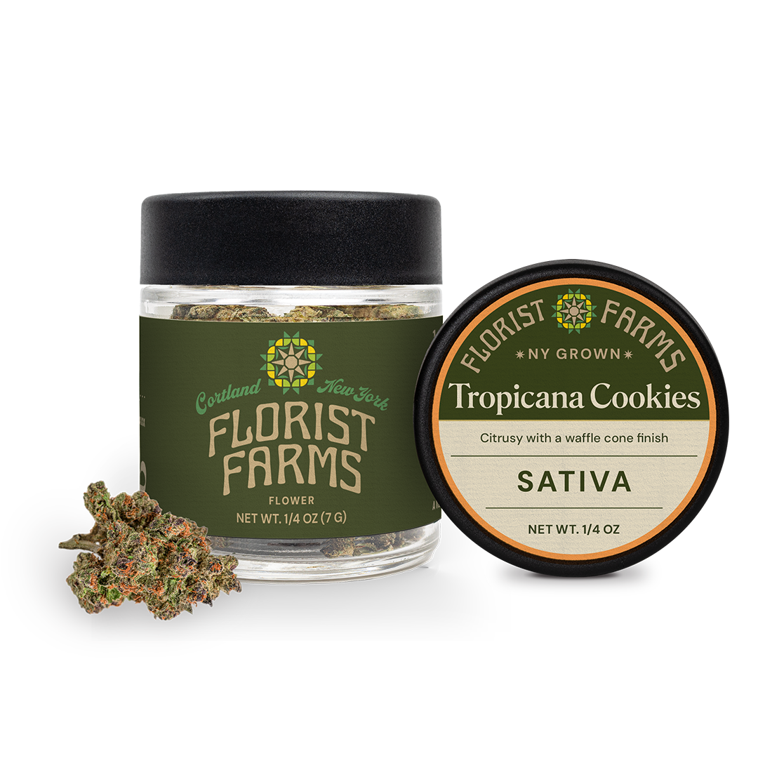 Florist Farms | Flower Jar, 7g | Tropicana Cookies