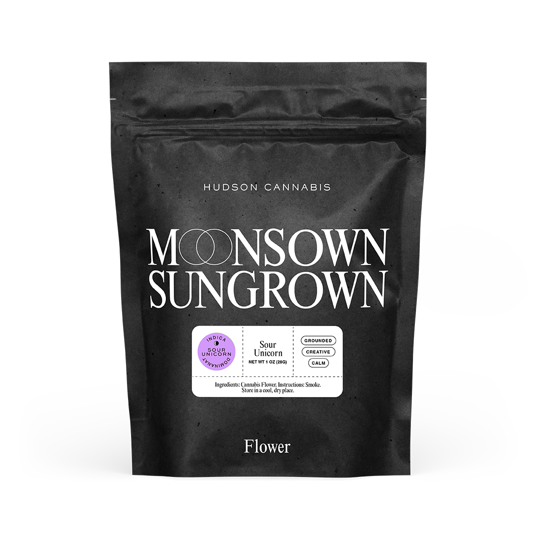 Hudson Cannabis | Flower Pouch, 1 Oz. | Sour Unicorn