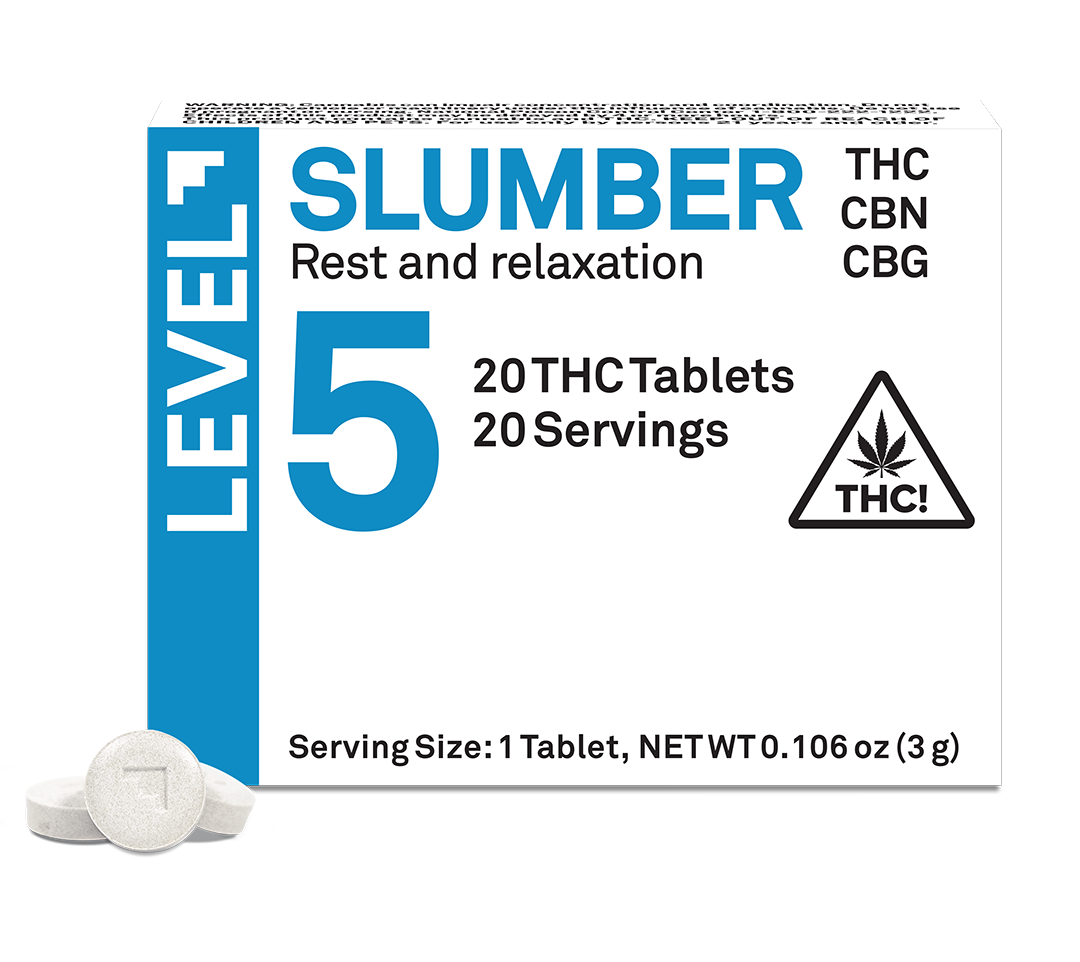 LEVEL 5 Slumber protab, THC Tablets 20ct