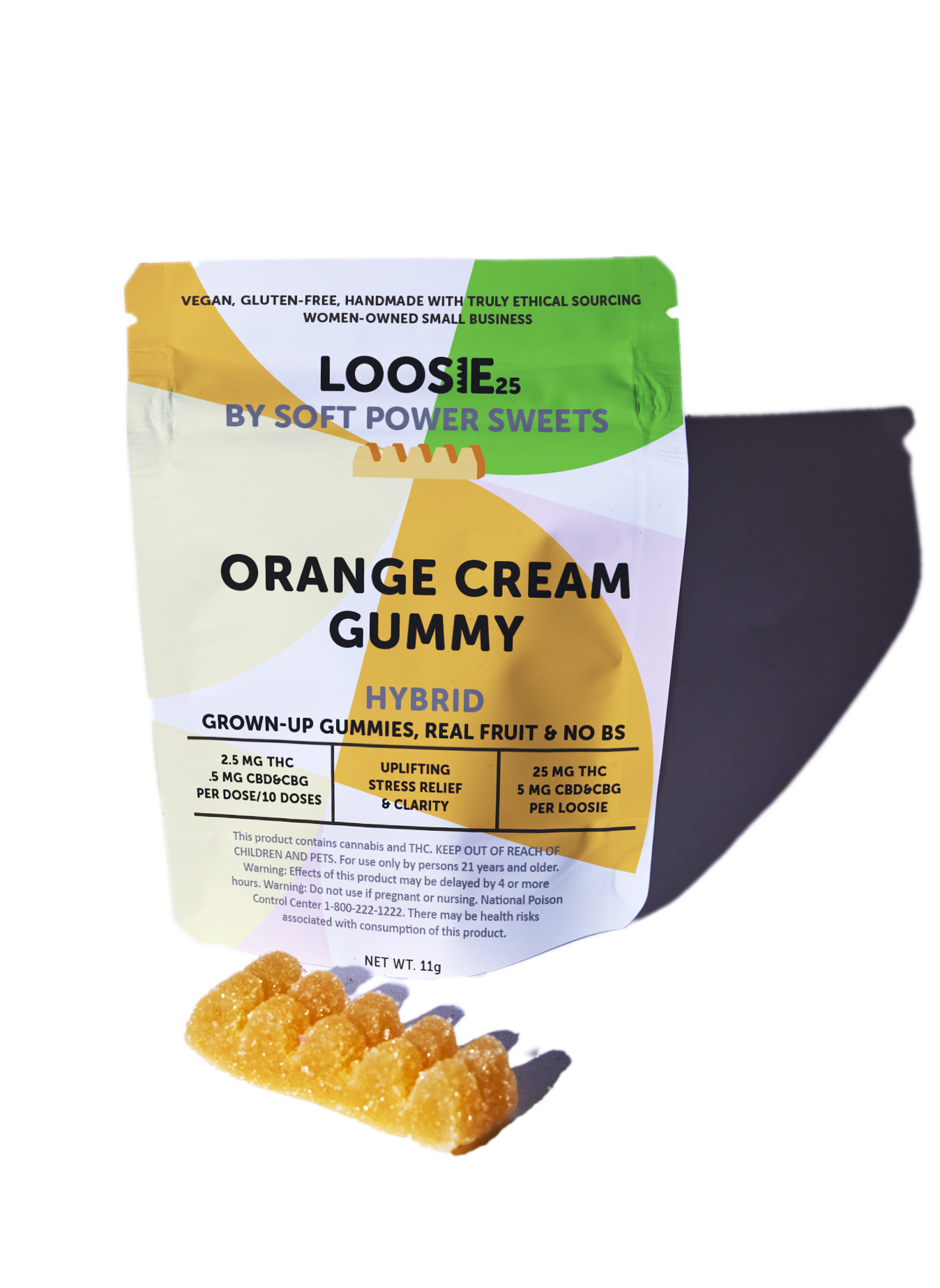 SPSweets | Loosie | Gummy | 25mg | Orange Cream