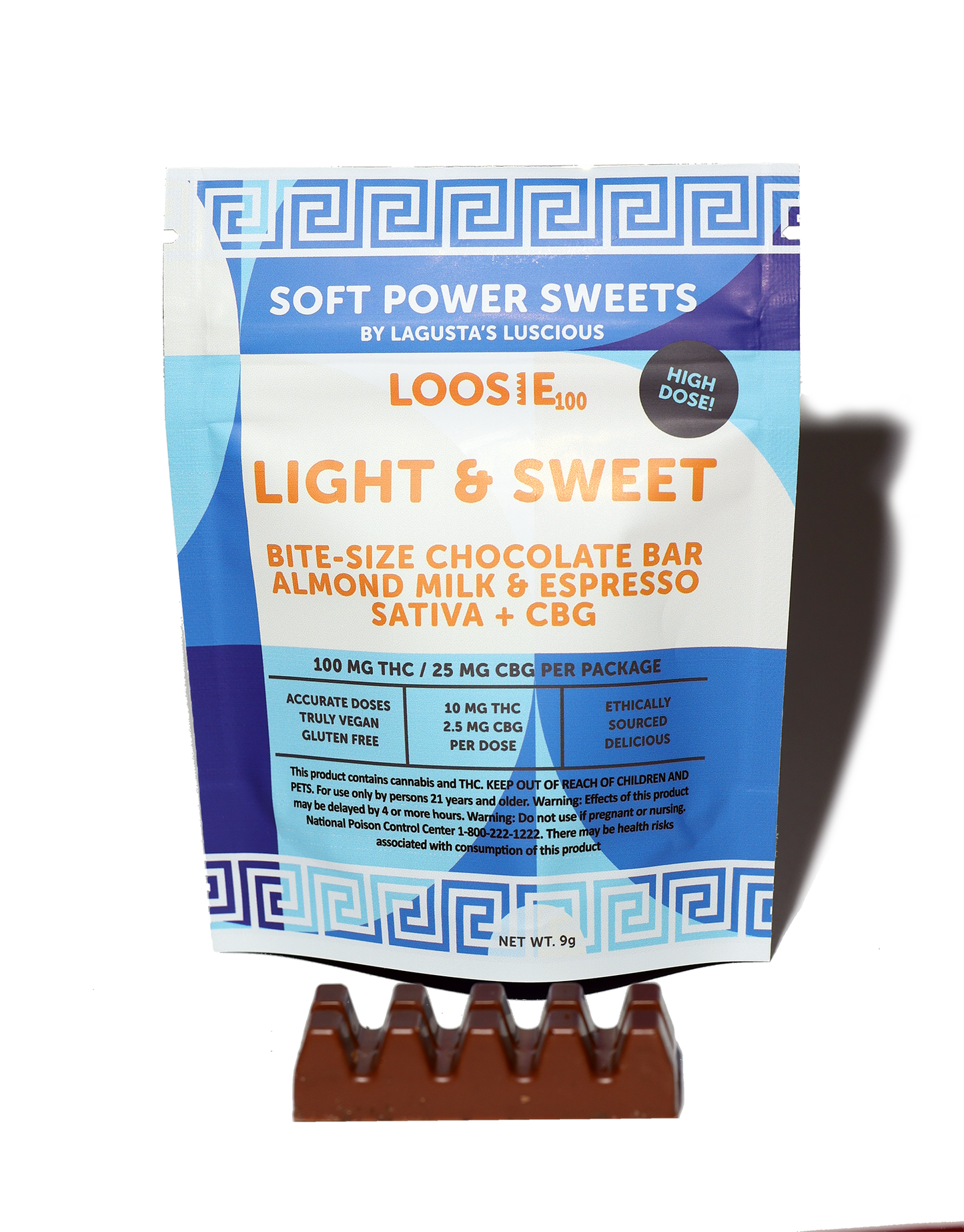 SPSweets | Loosie | Candy Bar | 100mg | Light and Sweet