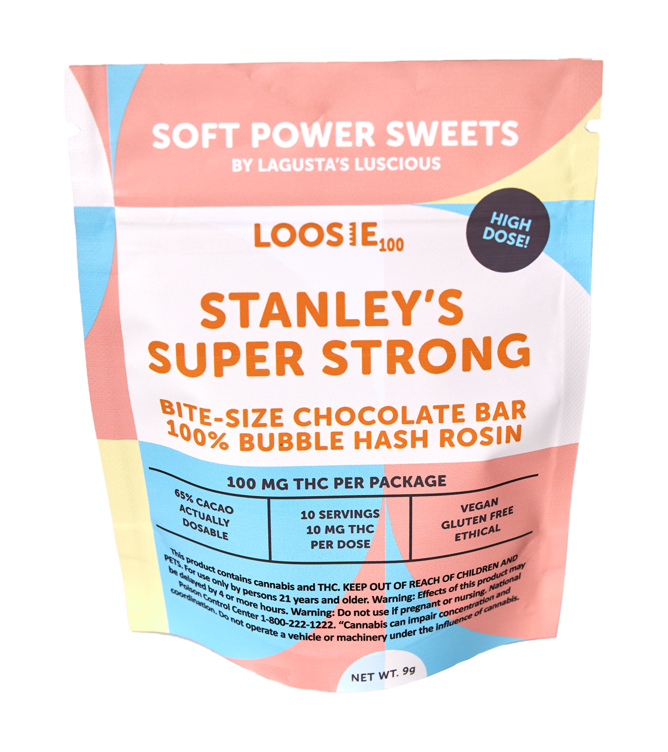 SPSweets | Loosie | Chocolate | Rosin Bar| 100mg | Stanley's Super Strong