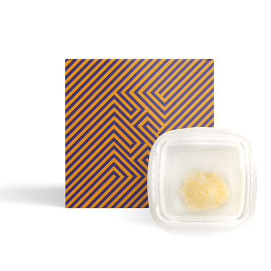 Blotter | Cured Resin | Orange Boof | 1g