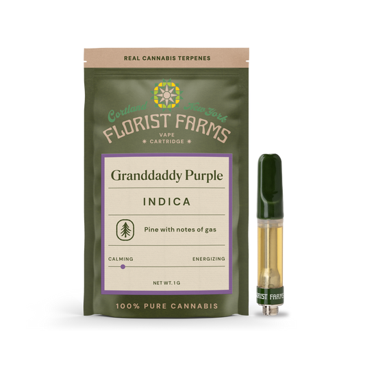 Florist Farms | Grand Daddy Purp | Vape Cartridge | 1g