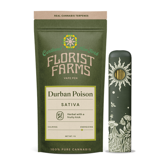 Florist Farms | Durban Poison | Rechargeable | 1g OVL