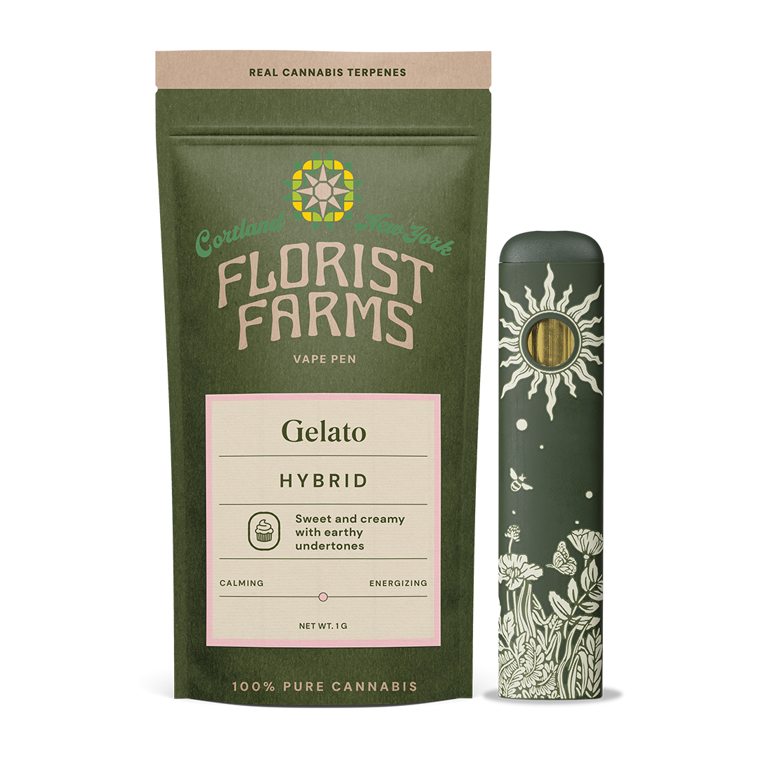 Florist Farms | Gelato | Rechargeable Vape | 1g OVL