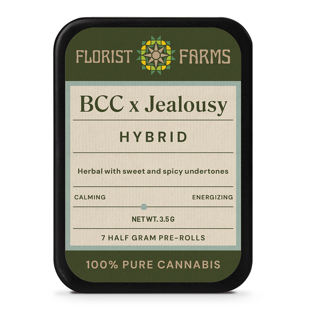 Florist Farms | Banana Cream Cake x Jealousy | 1/2 Gram Joints | 7pk