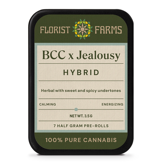 Florist Farms | Banana Cream Cake x Jealousy | 1/2 Gram Joints | 7pk