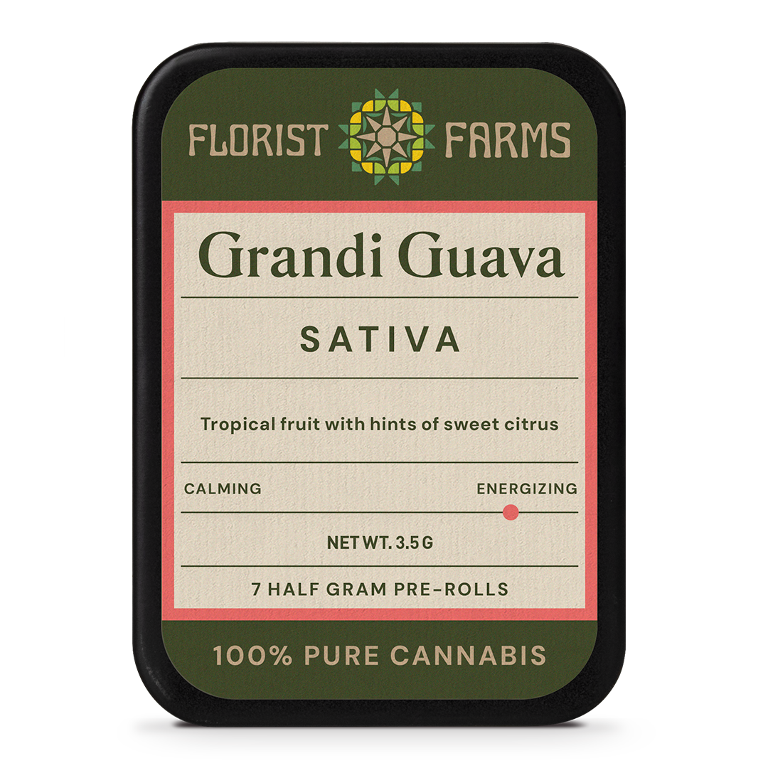 Florist Farms | Grandi Guava | 1/2 Gram Joints | 7pk