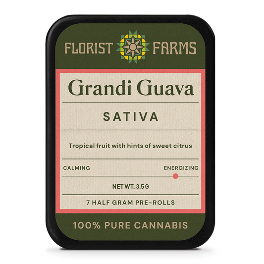 Florist Farms | Grandi Guava | 1/2 Gram Joints | 7pk