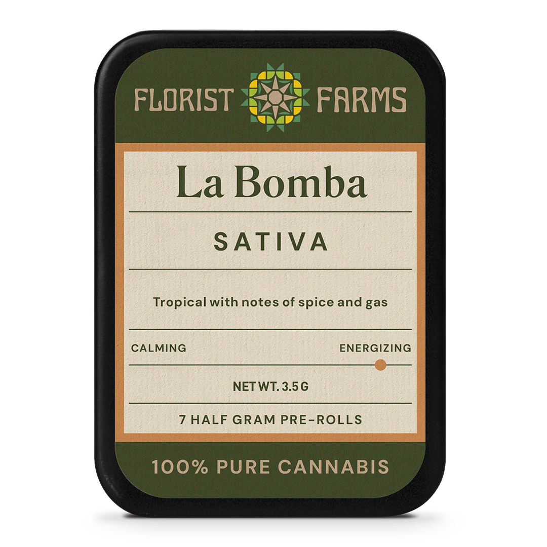 Florist Farms | La Bomba | 1/2 Gram Joints | 7pk