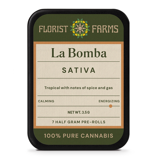 Florist Farms | La Bomba | 1/2 Gram Joints | 7pk