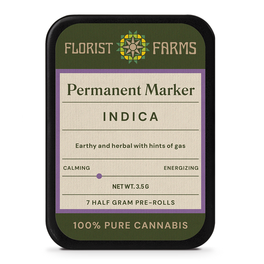 Florist Farms | Permanent Marker | 1/2 Gram Joints | 7pk