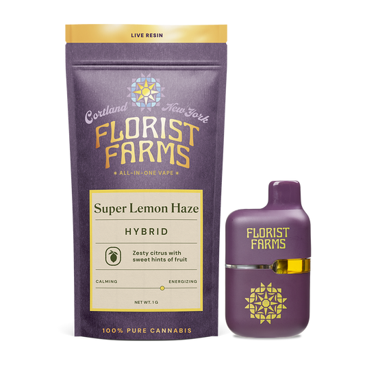 Florist Farms | 1g Live Resin Tank | Super Lemon Haze