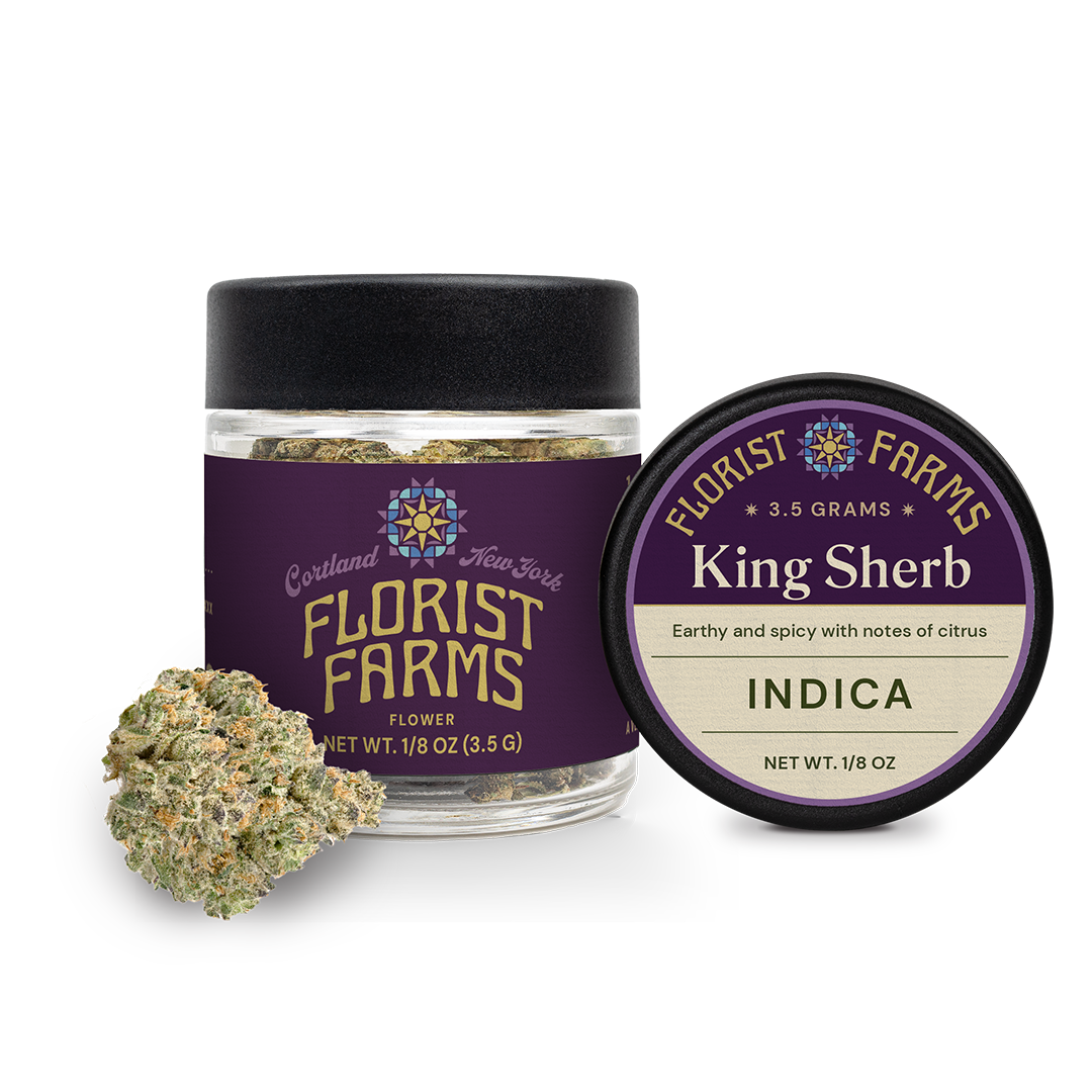 Florist Farms | Flower Jar, 3.5g | King Sherb