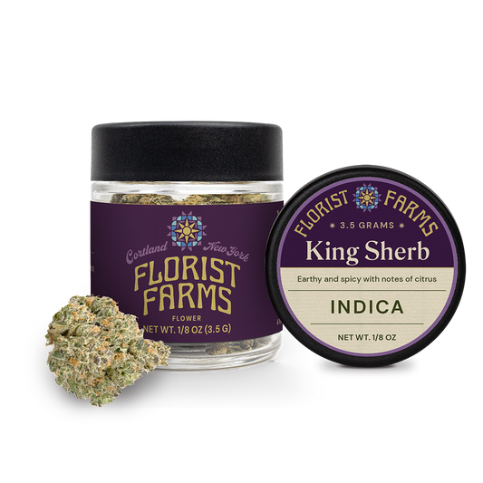 Florist Farms | Flower Jar, 3.5g | King Sherb