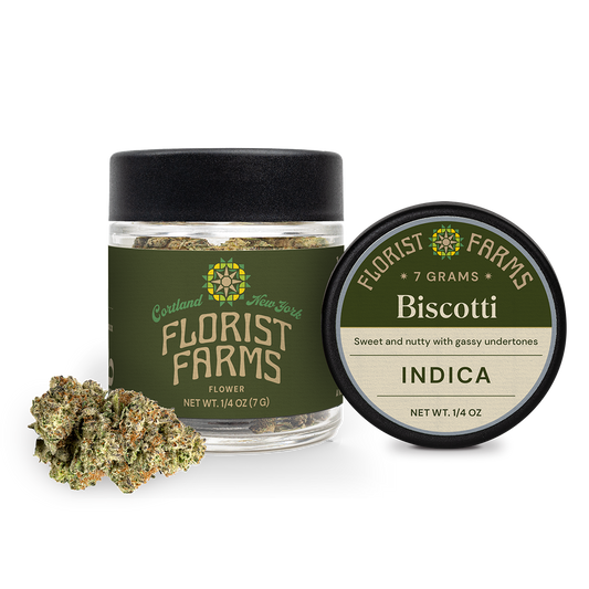 Florist Farms | Flower Jar, 7.0g | Biscotti
