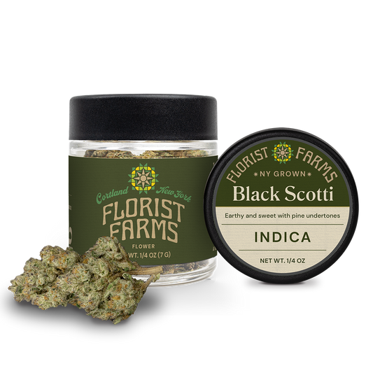 Florist Farms | Flower Jar, 7.0g | Black Scotti