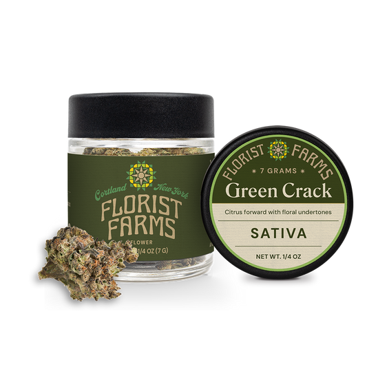 Florist Farms | Flower Jar, 7.0g | Green Crack