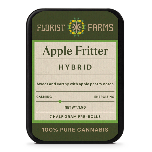 Florist Farms | Apple Fritter | 1/2 Gram Joints | 7pk