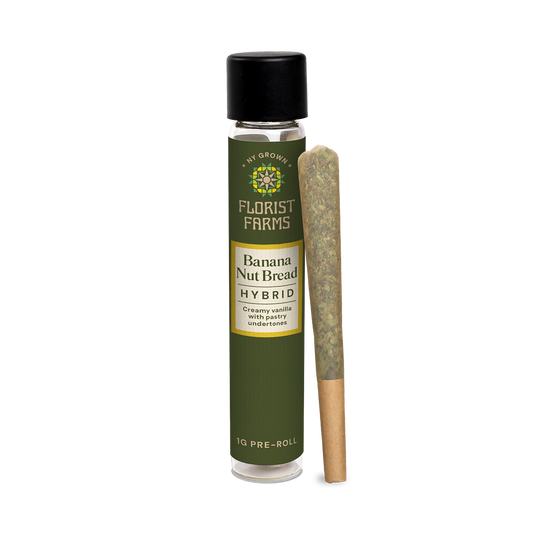 Florist Farms | Banana Nut Bread |1 Gram Joint | Single