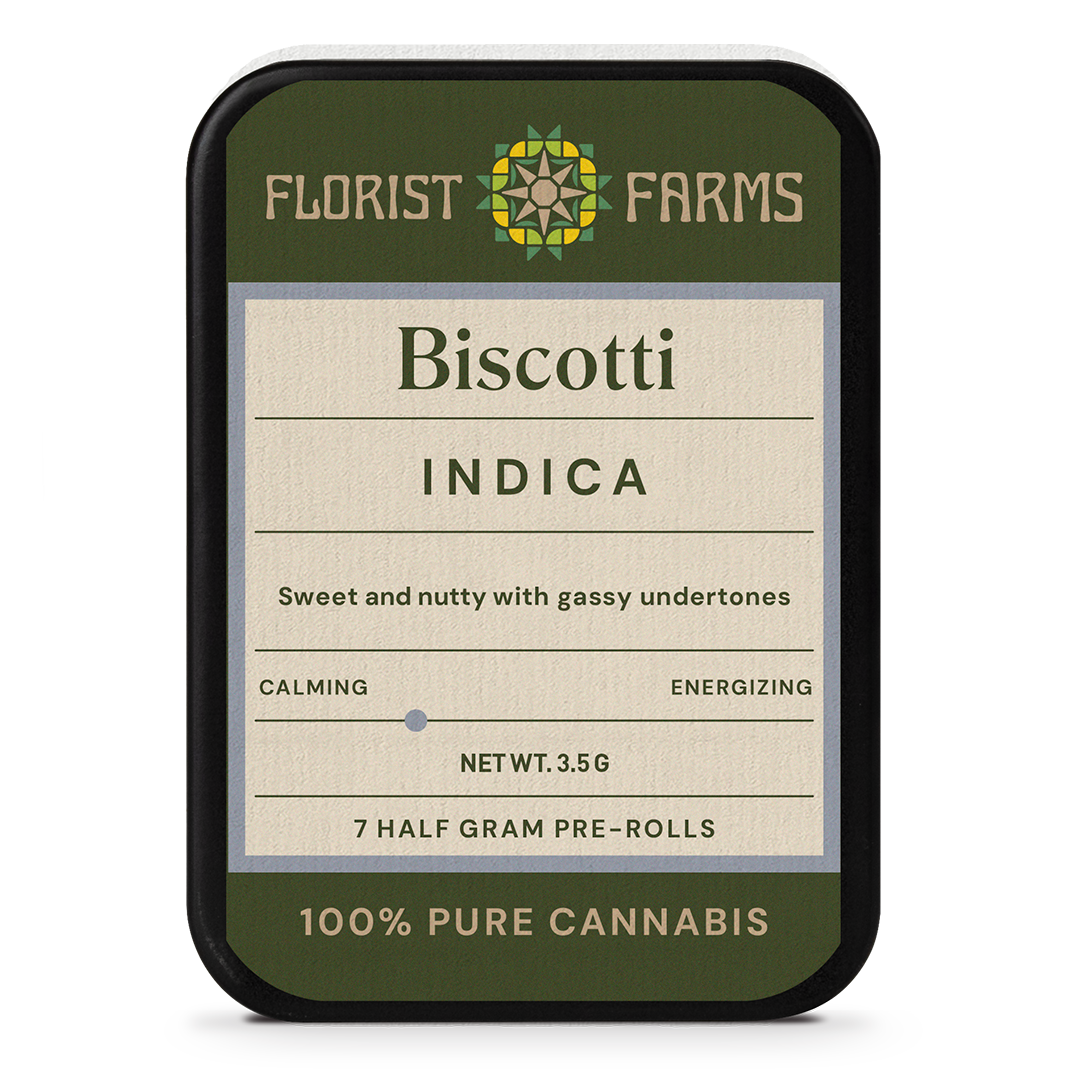 Florist Farms | Biscotti | 1/2 Gram Joints | 7pk