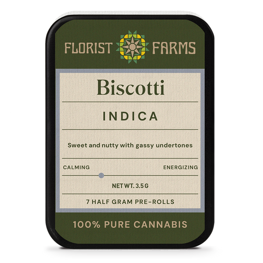 Florist Farms | Biscotti | 1/2 Gram Joints | 7pk
