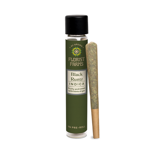 Florist Farms | Black Runtz |1 Gram Joint | Single