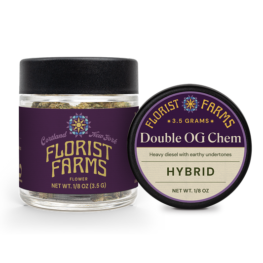 Florist Farms | Flower Jar, 3.5g | Double OG Chem
