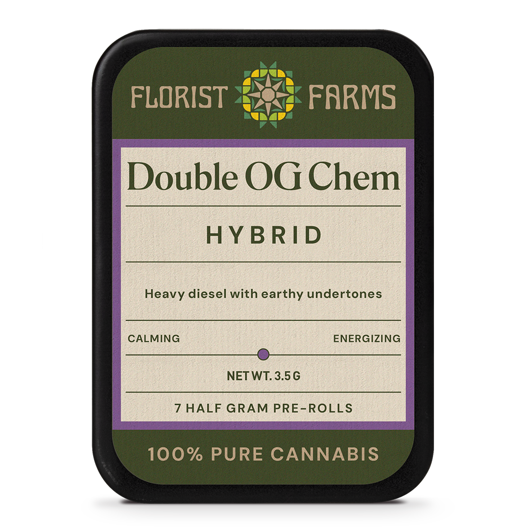 Florist Farms | Double OG Chem | 1/2 Gram Joints | 7pk
