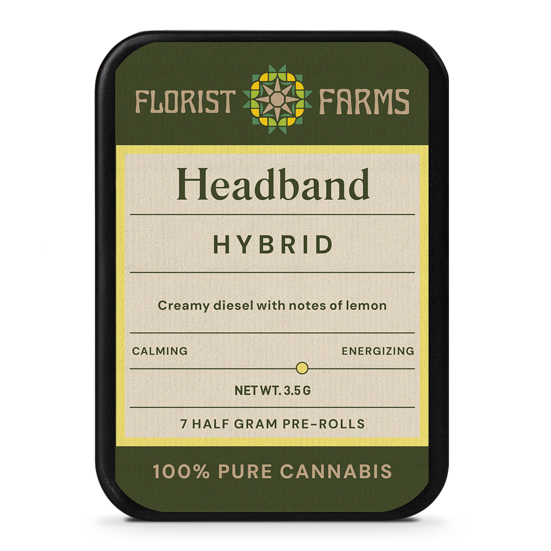 Florist Farms | Headband | 1/2 Gram Joints | 7pk