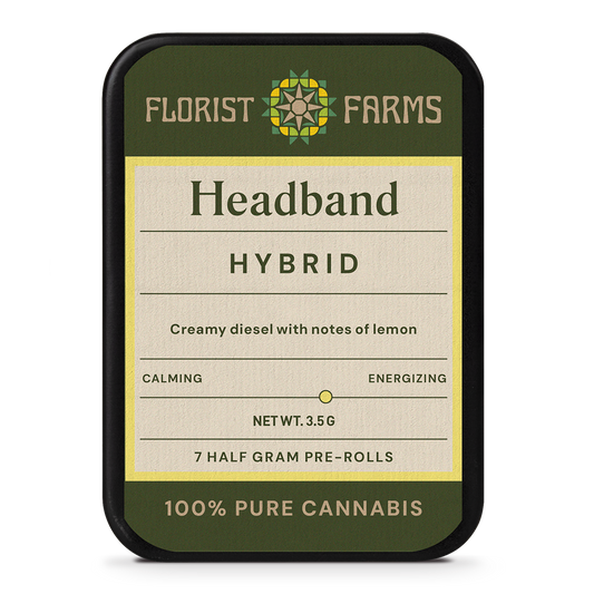 Florist Farms | Headband | 1/2 Gram Joints | 7pk