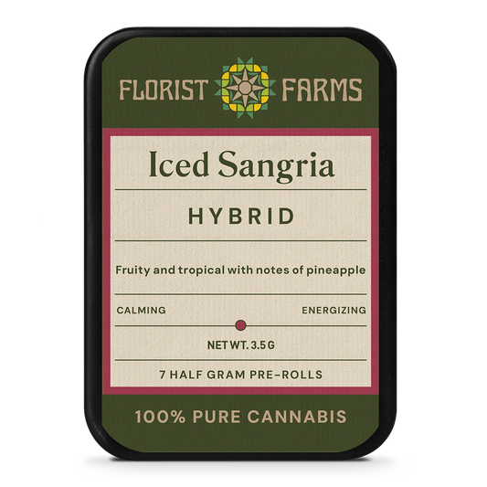 Florist Farms | Iced Sangria | 1/2 Gram Joints | 7pk
