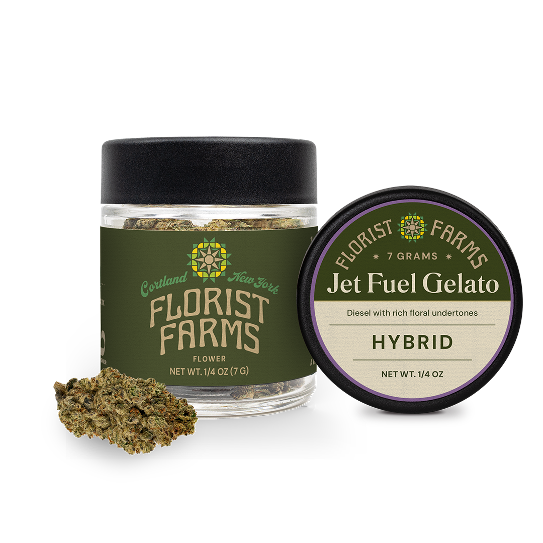 Florist Farms | Flower Jar, 7.0g | Jet Fuel Gelato