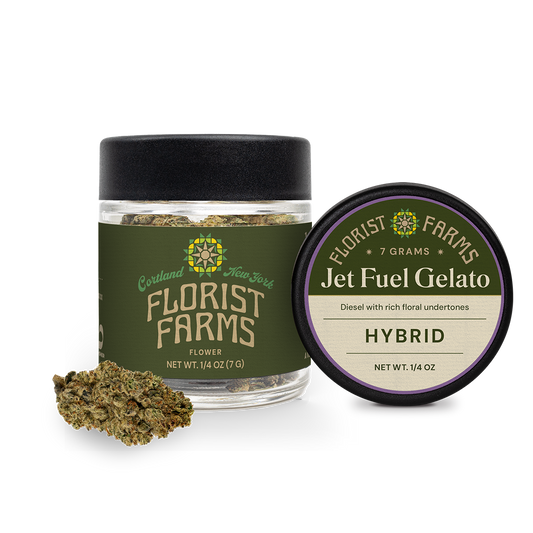Florist Farms | Flower Jar, 7.0g | Jet Fuel Gelato