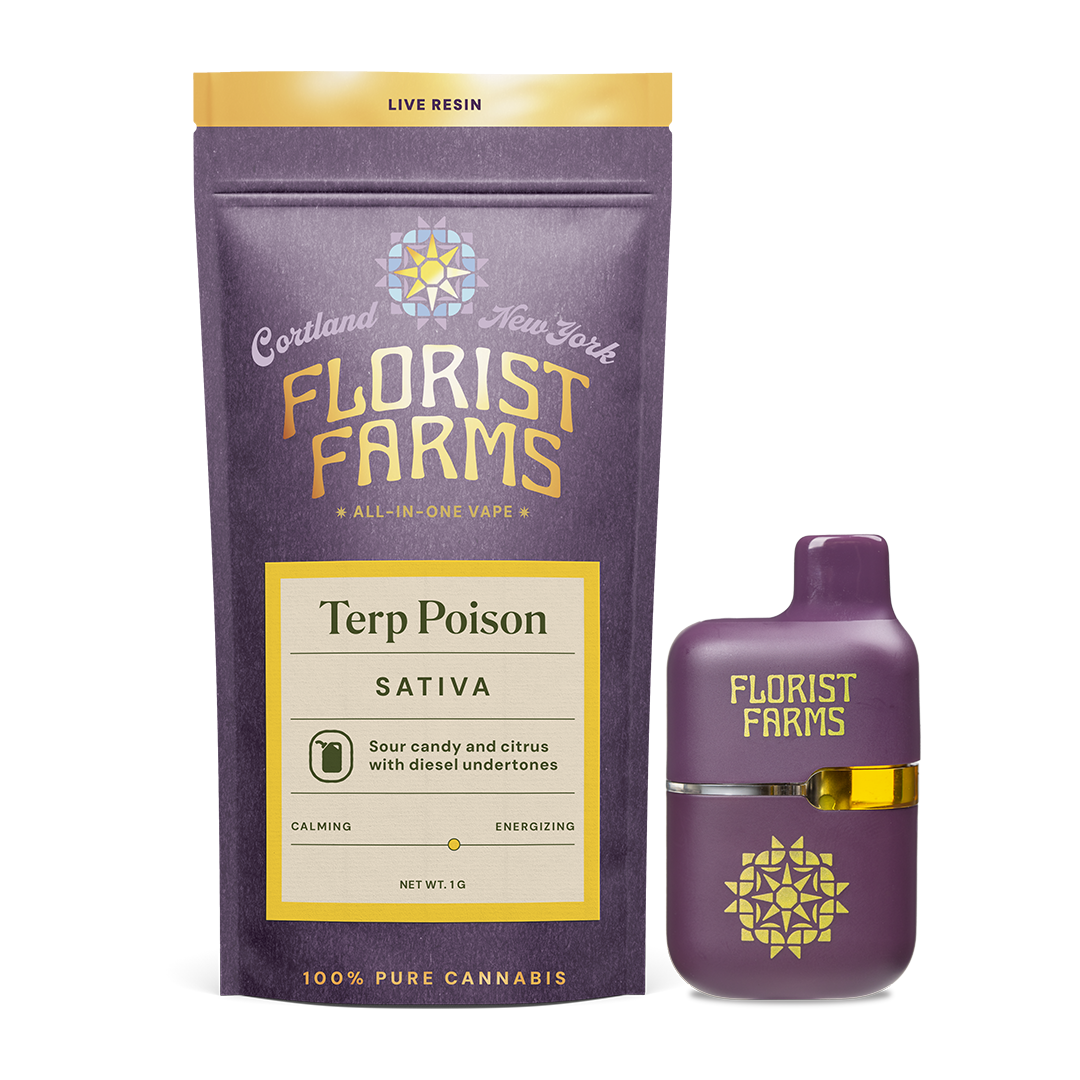 Florist Farms | 1g Live Resin Tank | Terp Poison