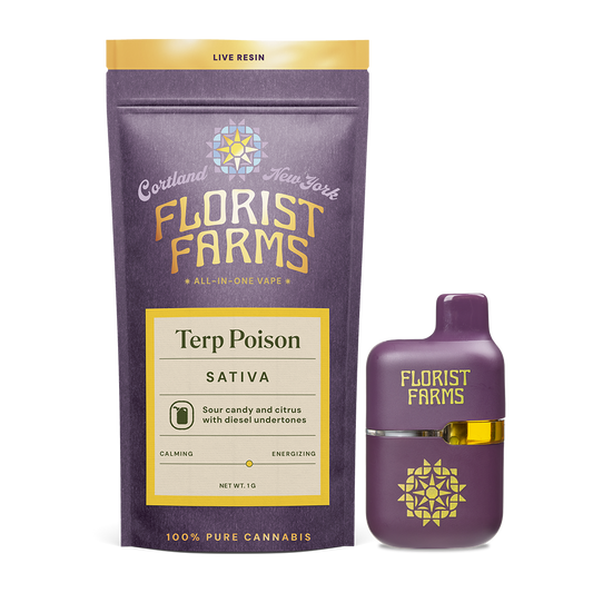 Florist Farms | 1g Live Resin Tank | Terp Poison