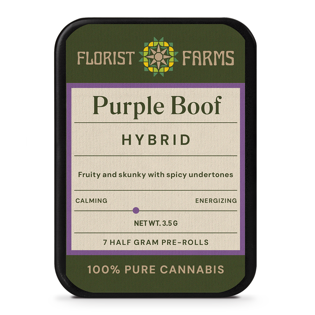 Florist Farms | Purple Boof | 1/2 Gram Joints | 7pk