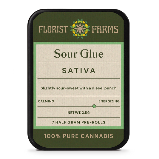 Florist Farms | Sour Glue | 1/2 Gram Joints | 7pk
