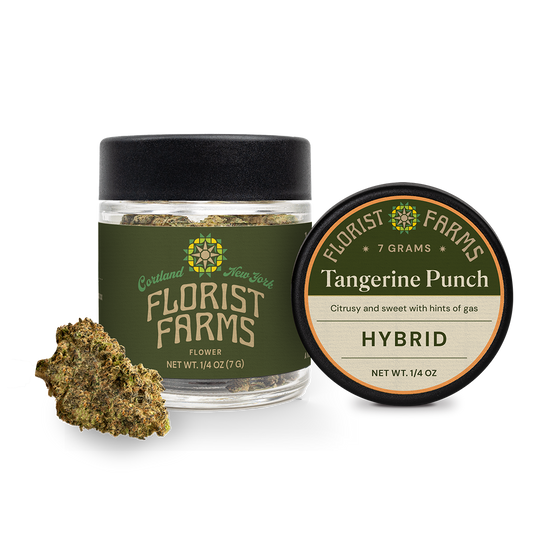 Florist Farms | Flower Jar, 7.0g | Tangerine Punch