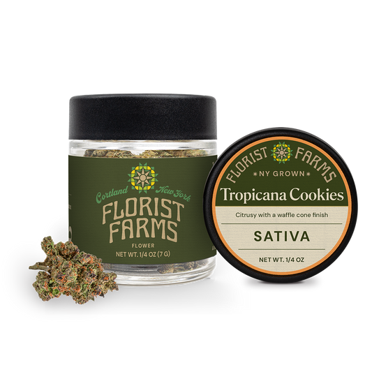 Florist Farms | Flower Jar, 7g | Tropicana Cookies