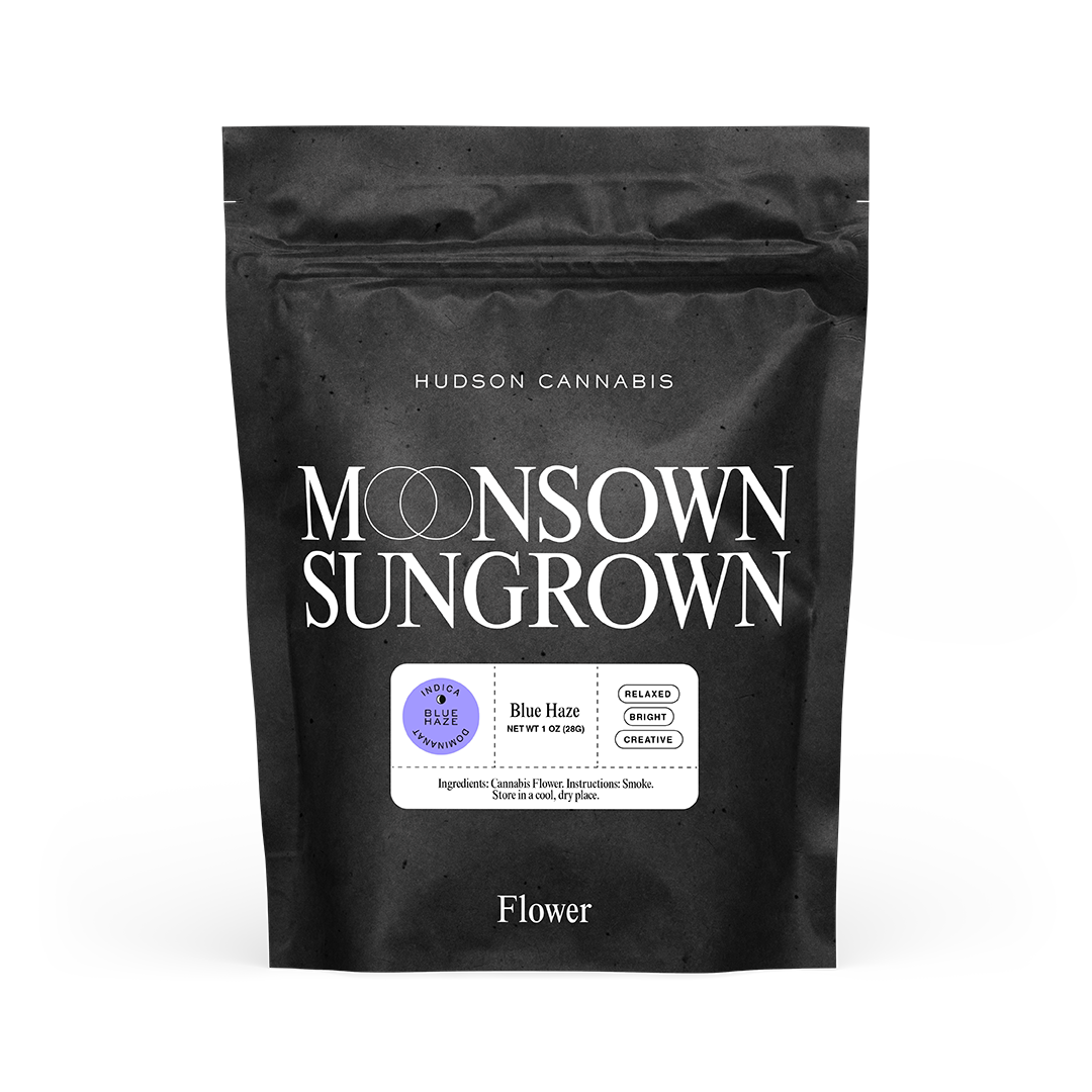 Hudson Cannabis | Flower Pouch, 1 Oz. | Blue Haze