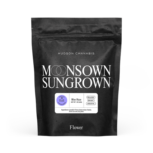 Hudson Cannabis | Flower Pouch, 1 Oz. | Blue Haze