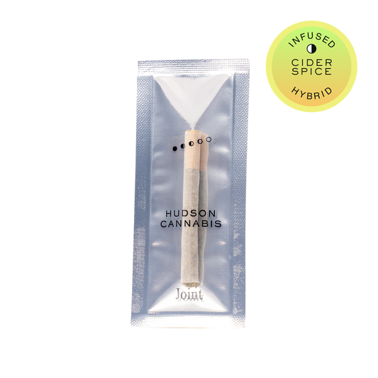 Hudson Cannabis | Joint - 1pk | Hash-Infused Cider Spice | .5g